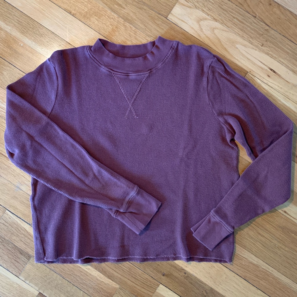 Mate the Label Boxy Crop Thermal